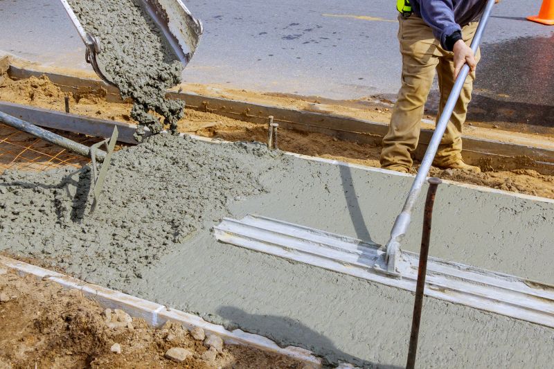 Poured Concrete Installation