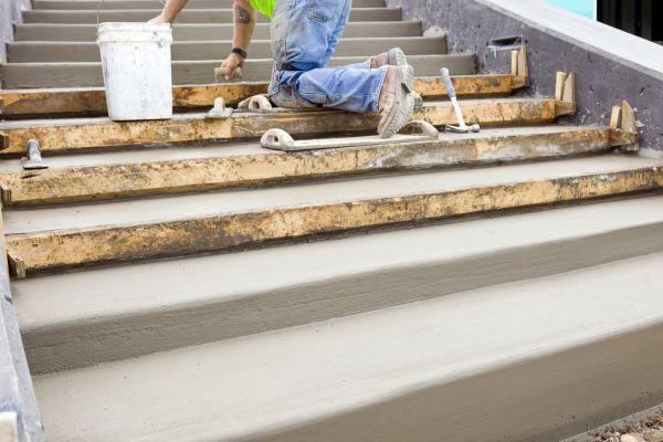 Concrete Steps Pouring in Annapolis