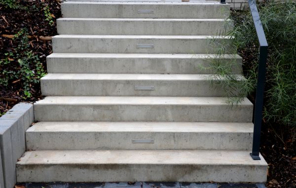 Poured Step Installation in Annapolis