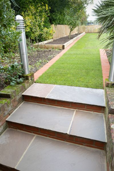 Backyard Steps Installation in Annapolis